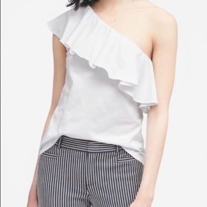 Banana Republic One Shoulder Top